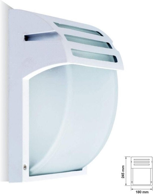 Trade Shop Traesio - Trade Shop - portalampada industrie VT7077 E27 IP44 illumination -