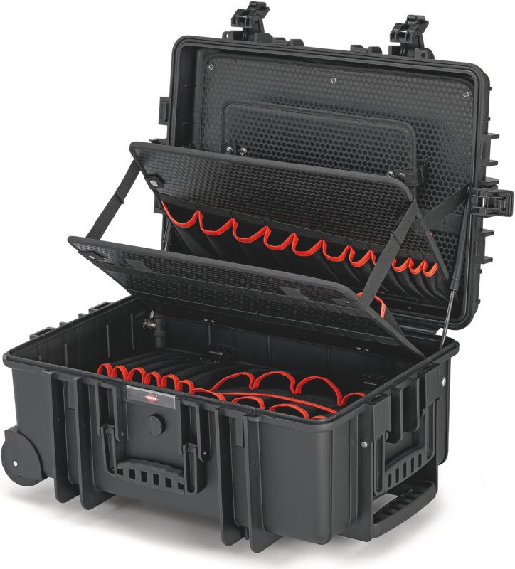 KNIPEX 00 21 37 LE Werkzeugkoffer "Robust45 Move" leer 428 mm