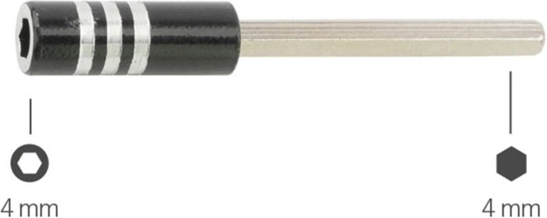 Bernstein Tools 4-567 Bit-Adapter (5/32) Verlängerung 60mm