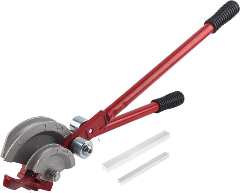 Eosnow Härtungstahlrohr -Biegewerkzeug, 15 mm/ 22 mm 2 in 1 180 ° Handheldrohr Bender, Bender für die Industrie zu Hause