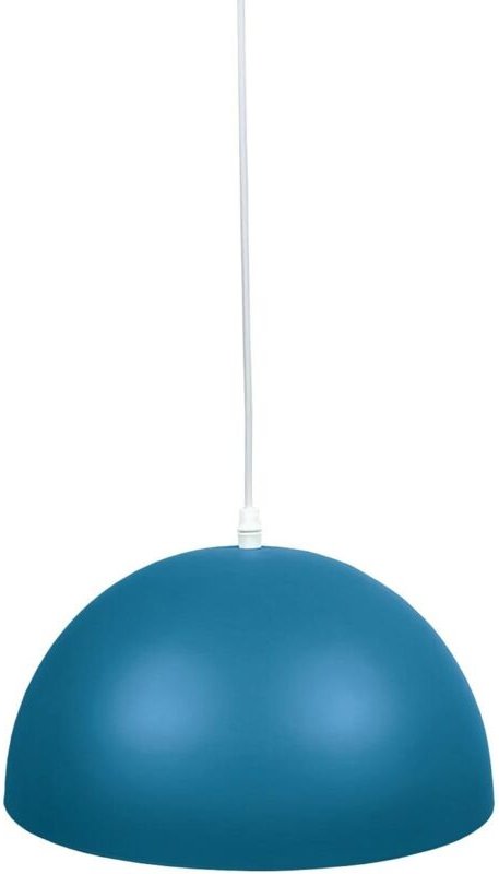 GSC - Hänge-Deckenleuchte der Serie 'Abala' E27 (maximal 40W 230V) IP20 Ø40cm Farbe Weiß und Blau