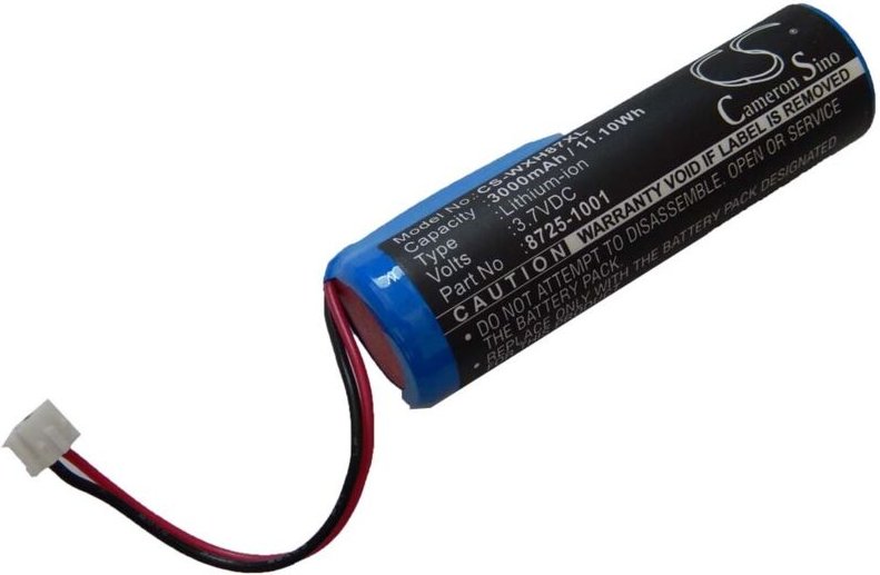 Vhbw - 1x Akku kompatibel mit Wahl Eclipse Clipper Rasierer (3000 mAh, 3,7 v, Li-Ion) - Ersatz für 8725-1001