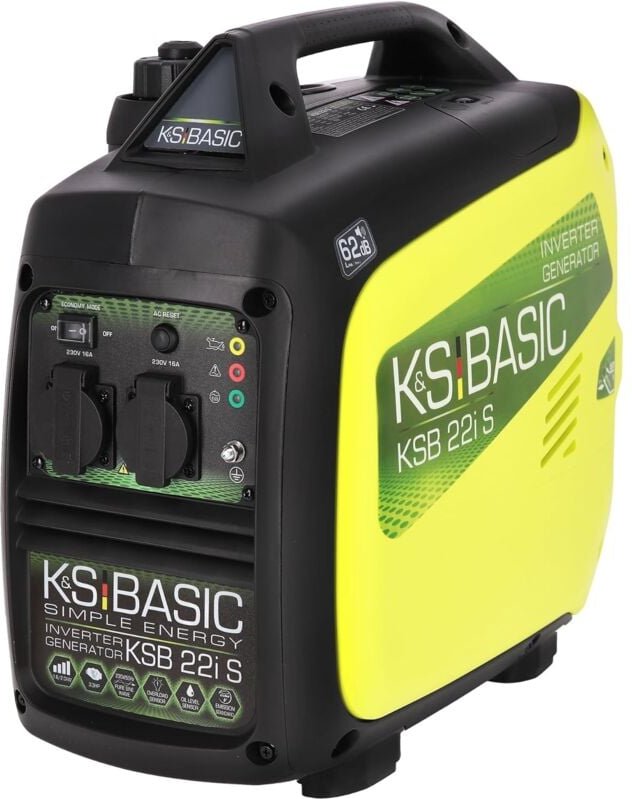 Inverter-Generator ksb 22i s mit maximaler Leistung von 2000 w, elektronische Umwandlung elektrischer Energie, geeignet ...
