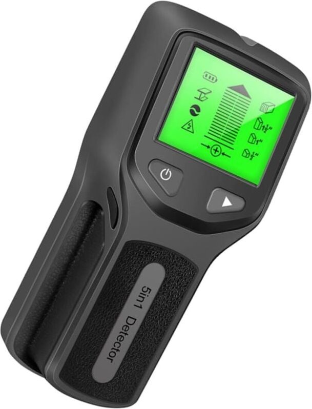 5-in-1-Wandscanner, Metalldetektor-Finder-Sensor mit Bolzen, Wechselstromkabel, einfach zu verwendender Wanddetektor für...