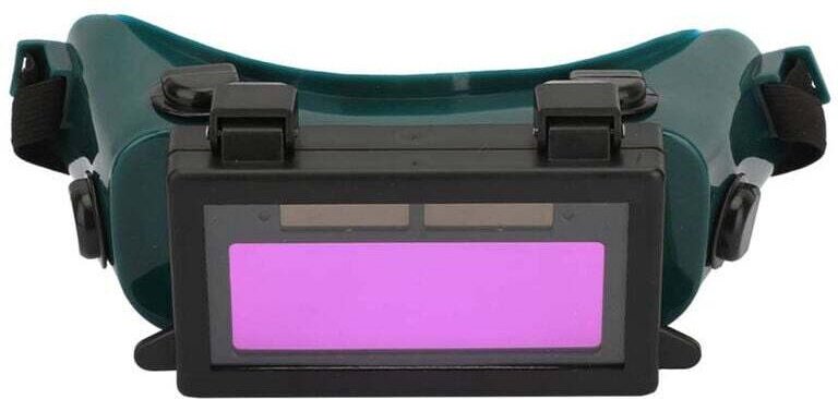 Schweißbrille, Solar Auto Darkening Augenmaske Schweißbrille für Schweißer Schutzbrille für Baustelle, Elektroschweißen ...