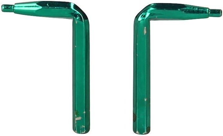 Spitzenpaar für Doppelgelenk-Sicherungszangen, 1,3 mm, 90° abgewinkelt