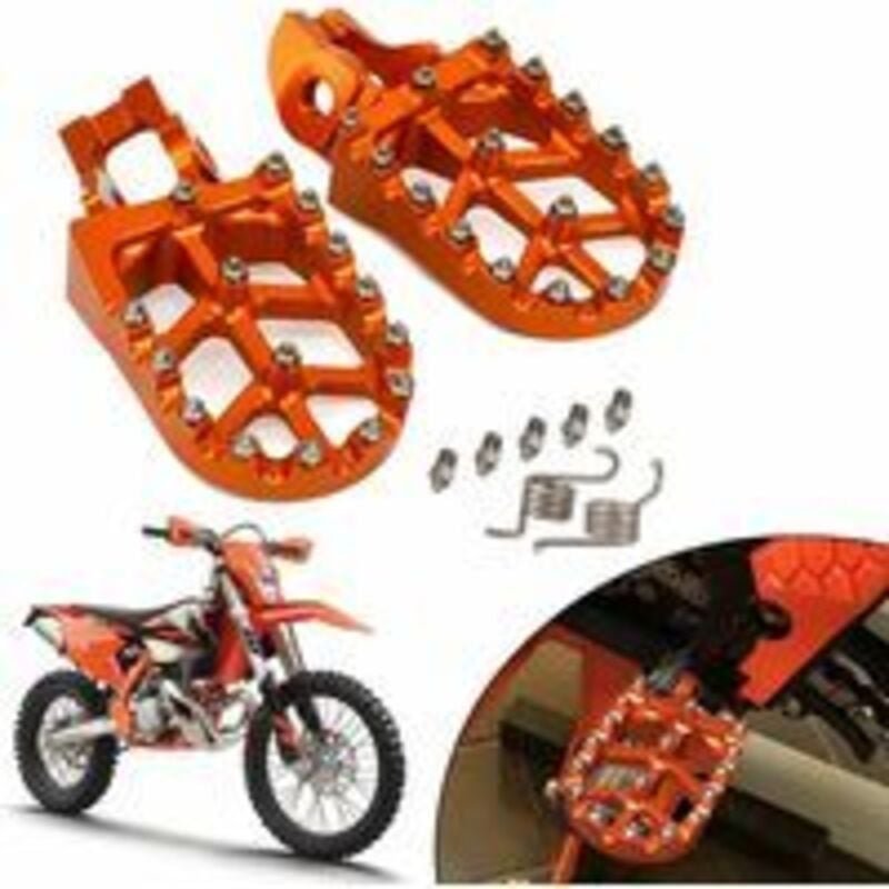 Ersandy - cnc mx Motorrad Fußrasten Fußrasten 85 125 150 250 300 350 450 500 sx xc-w sx-f xc-f exc-f sx-f sx-f sx-f sx-f...