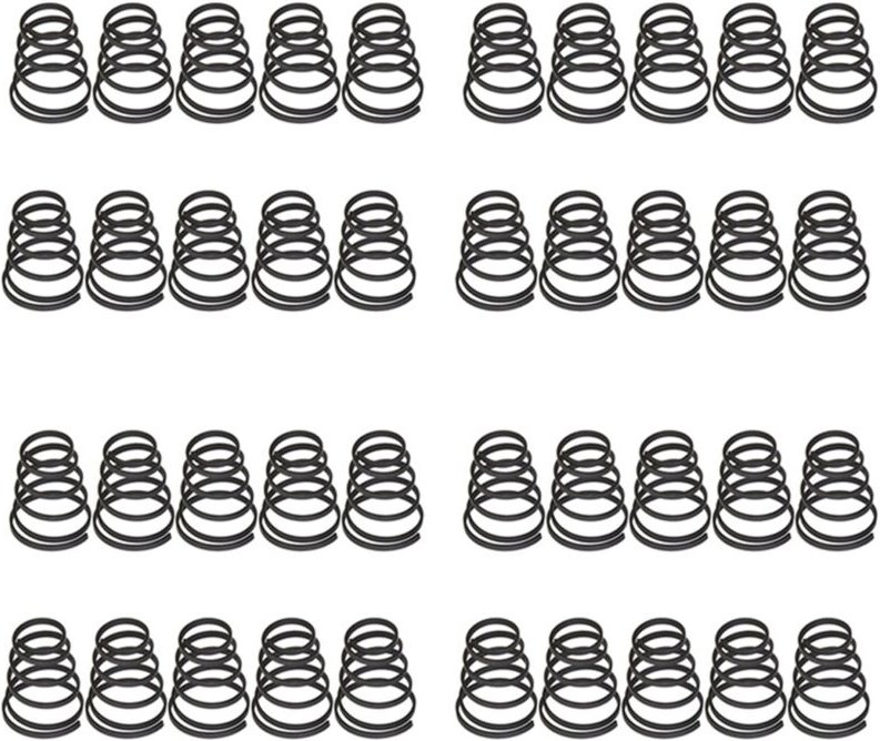 40 Stück Fahrrad Rad Spieß Federn Universal Schnell Spanner Rad Spieß Welle