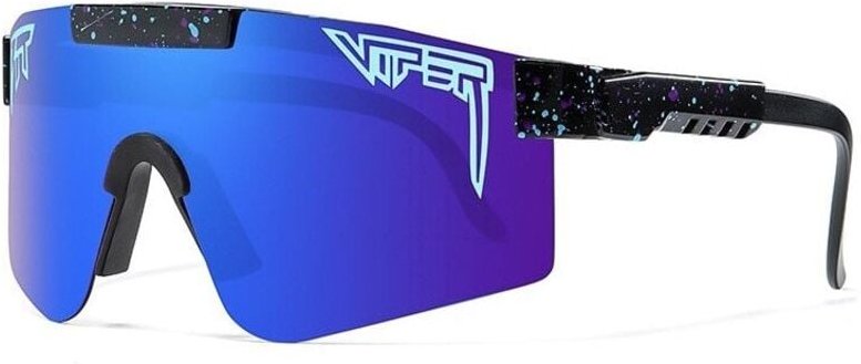 Polarisierte Fahrradsonnenbrille, Sunmostar, Nylon, UV-Schutz, Blau