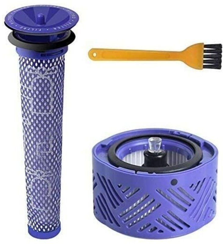 HEPA-Filter für Vor- und Nachmotor für Dyson V6, V7 und V8 Staubsauger – Waschbarer Ersatzfilter – Umweltfreundliche Mat...