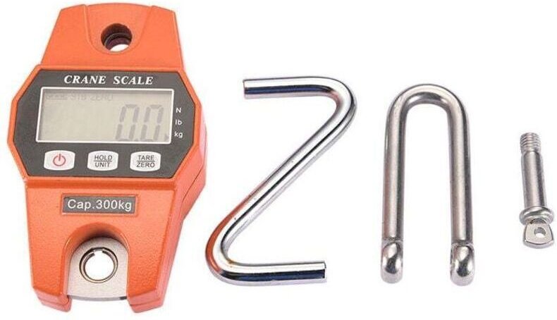 300 kg Hängewaage für Landwirtschaft, Jagd, Bogenschießen, Wiegen, große Fische, Hebebühne mit präzisem Sensor (digital,...