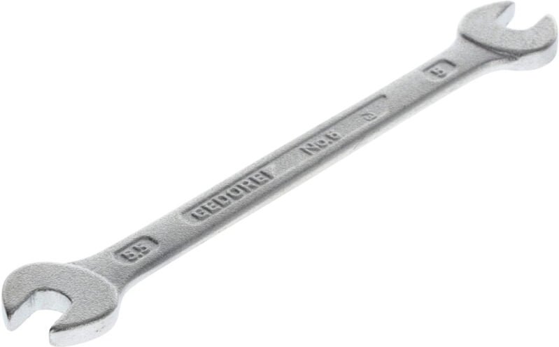 Doppelmaulschlüssel 6 5 x 5,5 mm Länge 100 mm verchromt