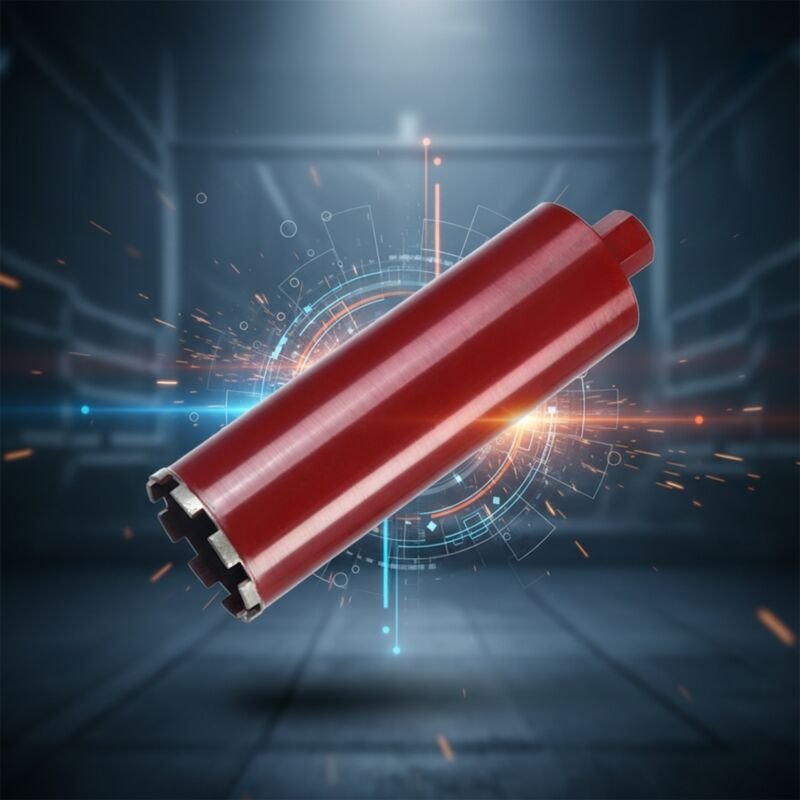 Diamantbohrkrone für Kernbohrgerät 180mm Kernbohrkrone Trockenbohrkrone Nassbohrkrone für Mauerwerk, Granit, Stahlbeton ...