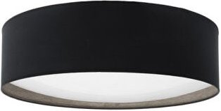 Fabrilamp - deckenleuchte 72w tania schwarz/holzgrau 14x50x50 cm 5616lm 3000k,4000k,6500k