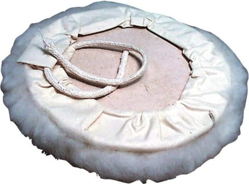 Thumbnail - Lammfellhaube, 180 mm, für Rotationspolierer - Makita