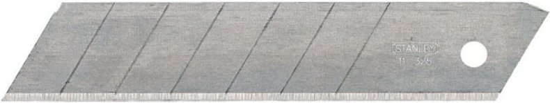 Abbrechklinge 0-11-325 L110xB25xS0,7mm 7 Sollbruchstellen