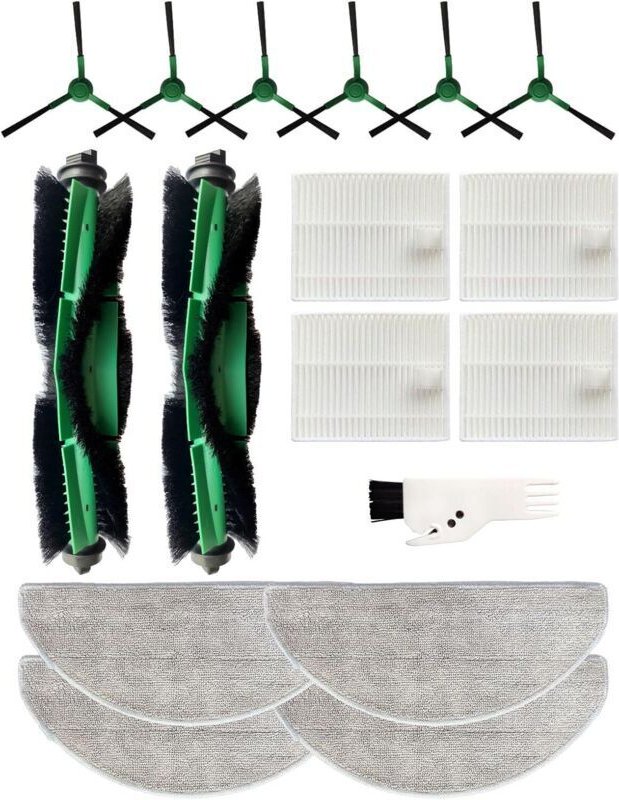 17-teiliges Zubehörset für iRobot Roomba 105 Combo/Roomba Combo Essential Y0112/Y011240/Y0110/Y0140/Y014020/Combo 2 Esse...