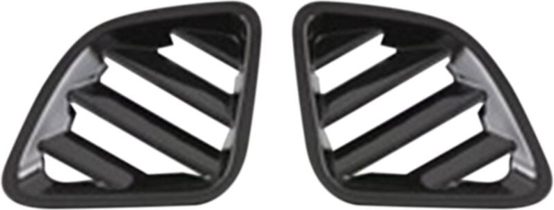 Tlily - Auto Glänzend Schwarz Dashboard Seite Oberen Air Vent Gehäuse Outlet Rahmen Dekorative Abdeckung Trim Für mini C...