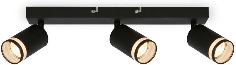 Briloner - Deckenstrahler Deckenleuchte Deckenlampe Schlafzimmer Schwenkbar 3-flammig GU10