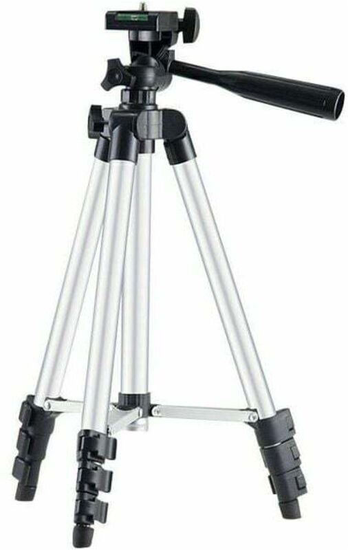 Teleskop-Stativ für Laser-Nivelliergerät, Kreuzblasen-Laser-Wasserwaage, Rotationslaser, Baustellen-Laser-Linien-Wasserw...