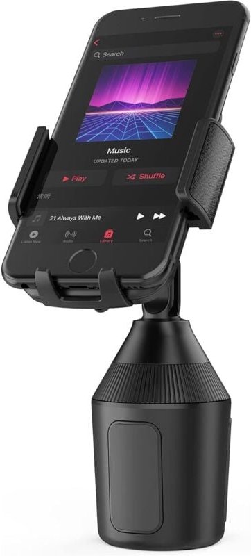 Universal-Handyhalterung fürs Auto, Getränkehalter, Ständer für Smartphone, passend für alle Smartphones zwischen 5,5 un...
