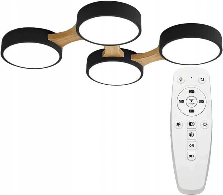 Deckenlampe black APP527-4C