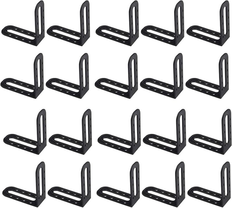 50 stücke Winkel Nivellierung Werkzeug Haushalt Keramik Fliesen Leveler Kleben Männlichen Winkel Feste Position Einstell...