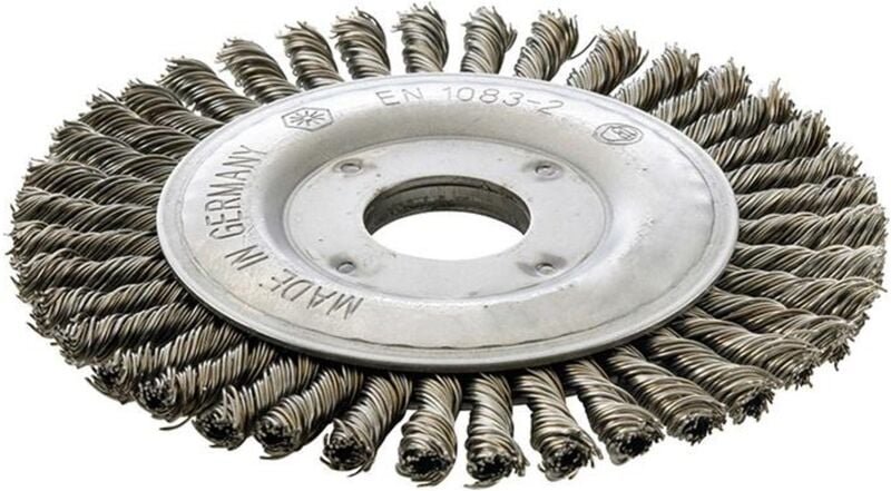 Rundbürste Stahldr. 125x6mm gezopft - Forum
