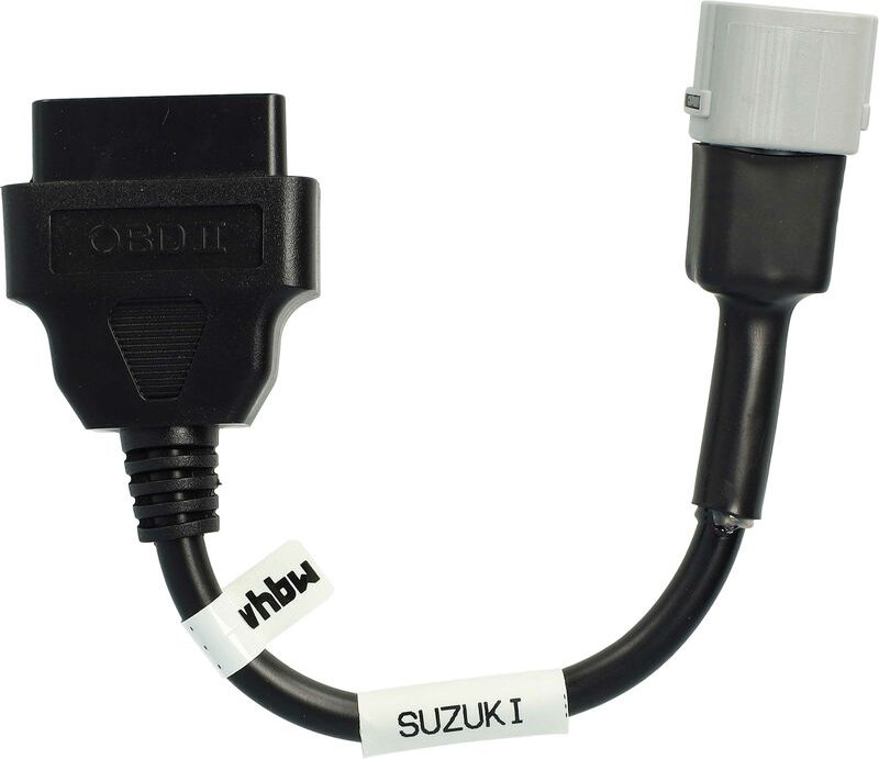 OBD2 Adapter 6 Pin auf OBD2 16Pin kompatibel mit Suzuki gsr 600 (2006 - 2011), gsx-r 125 (2017 - 2019), gsx-r 600 (2004 ...