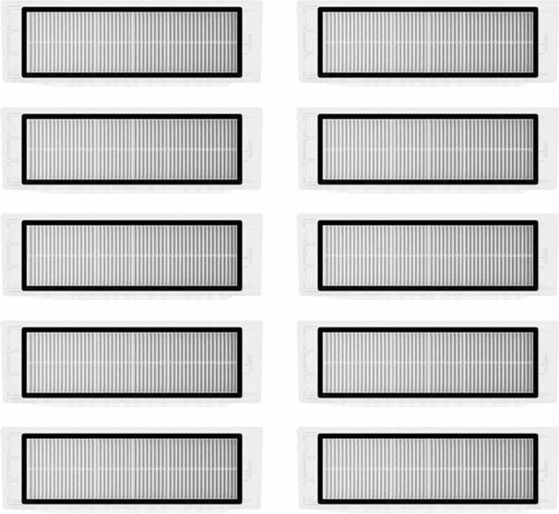 HEPA-Filter für Xiaomi Roborock S6, S5 max, S60, S65, S5, S50, S55, E25, E35 Staubsauger (1. Generation), 10 Stück - Ymy...