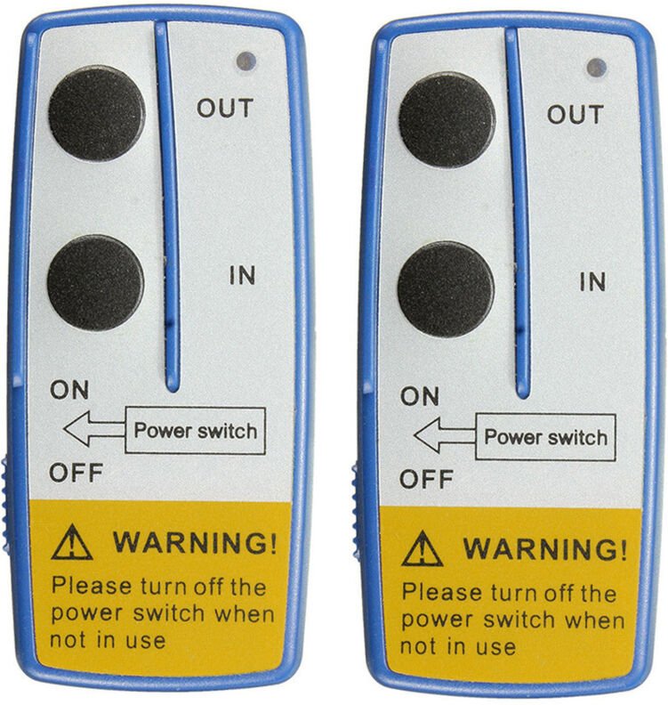 Decdeal - Universelles 12V 50ft kabelloses Konsolenwinden-Fernbedienungsset für Jeep atv suv