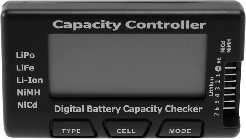 Tlily - rc CellMeter 7 Digitale Batterie Kapazitaet Checker LiPo LiFe Li-Ion NiMH Nicd