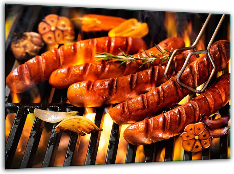 GlaShackbrett -Temperatur 30 x 22 Grill