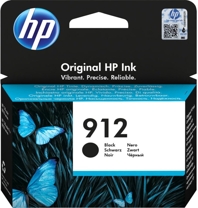 Tintenpatrone Originalzubehör 912 ca. 300 Seiten schwarz 8,29ml