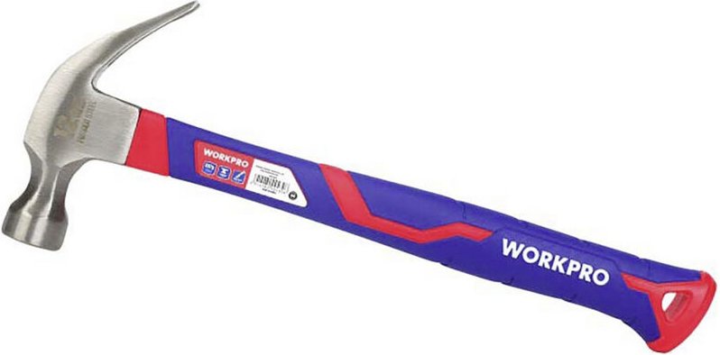 WP241010 Klauenhammer ergonomischer Griff, hart 337 g 1 St. - Workpro