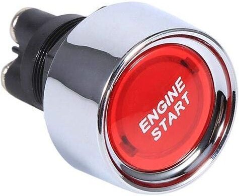 Thumbnail - Ej.life - Keenso Auto Zündschalter Startknopf, dc 12V 50A Multifunktionale Auto Motor led Startknopf Zündschalter Auto M...