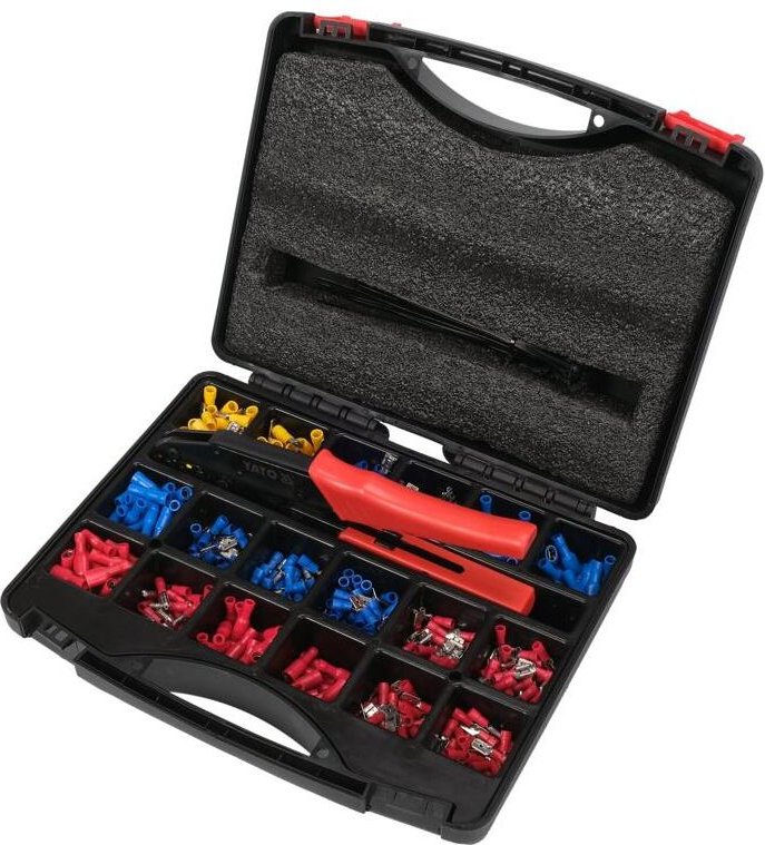 Elektrischer Steckverbindersatz Mit Crimpwerkzeug, 551 Teile - Yt-068920