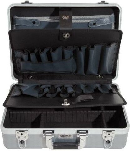 Abs Hartschalen-Werkzeugkoffer mit Aluminiumrahmen, 471x338x154mm