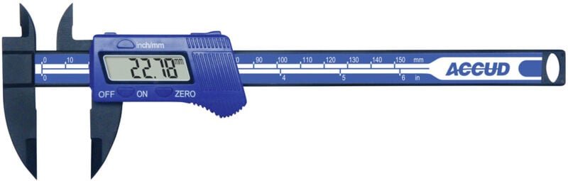 Thumbnail - Accud 1599559 Digitaler Messschieber 150 mm