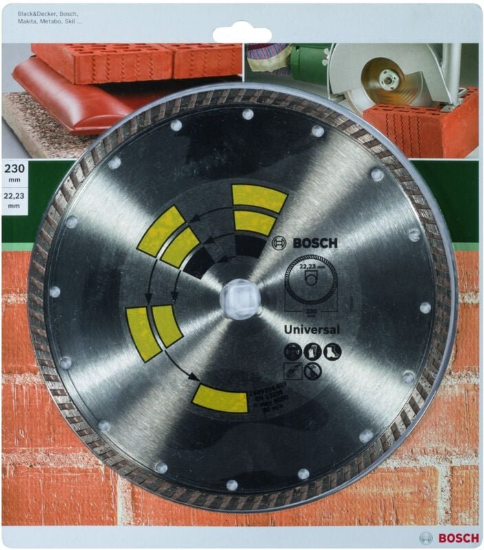 Thumbnail - Bosch - Universal Turbo Diamant-Trennscheibe ø 230 mm 2609256409