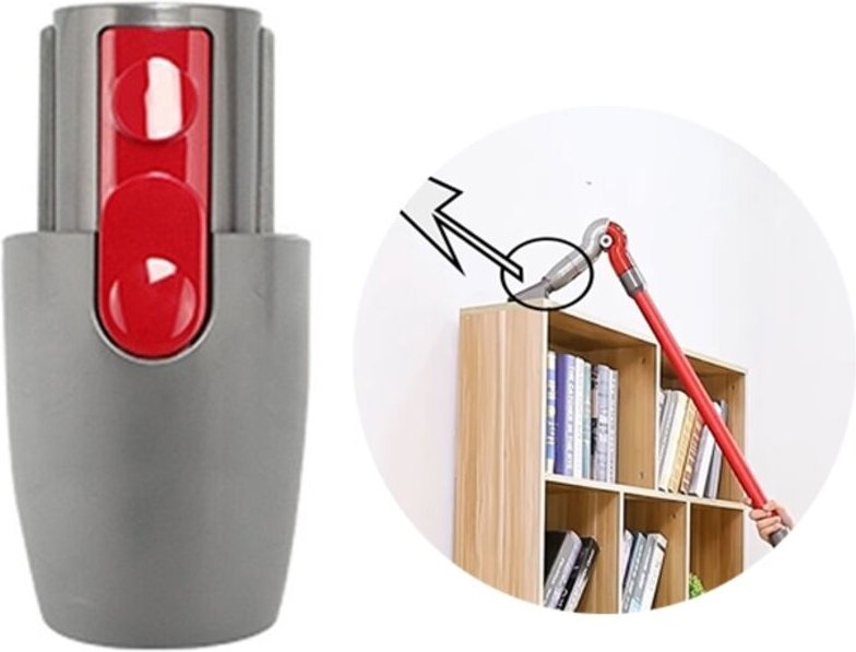 Aufsatzadapter für Dyson V7, V8, V10 und V11 Staubsauger, Lenkfunktion, ABS