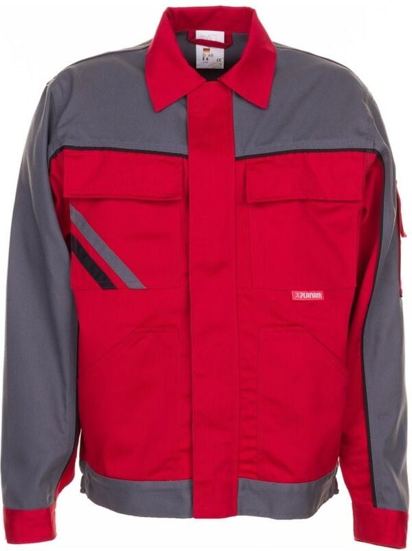 Bundjacke highline 2316 rot/schiefer/schwarz Gr.56 - Planam
