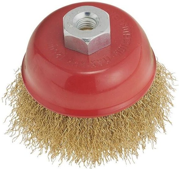 Drahtbuerste Tasse 60 mm m14 fuer Schleifer