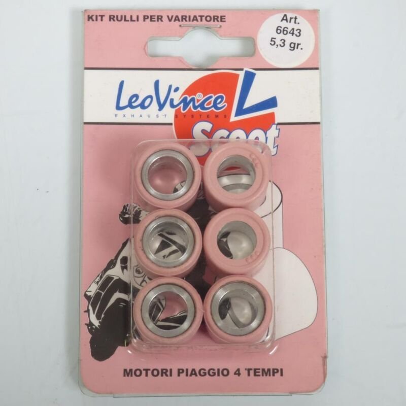 leovince variator roll roller für piaggio roller 150 liberty 2000