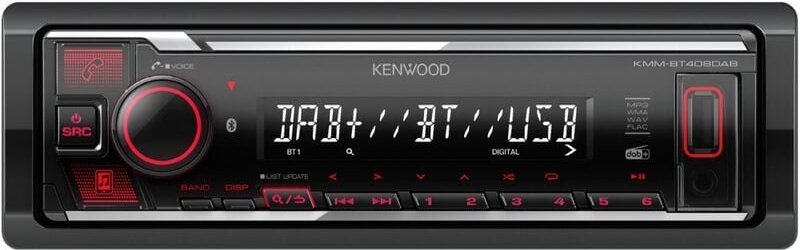 Kenwood KMMBT408DAB Autoradio mit DAB