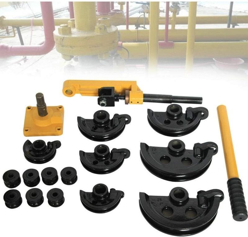 Rohrbieger 10-25mm Rohrbiegegerät Manuelle Profi Rohrbiegemaschine FüR Rohr Bender Handrohrbieger Tool Pro Werkzeug Kupf...