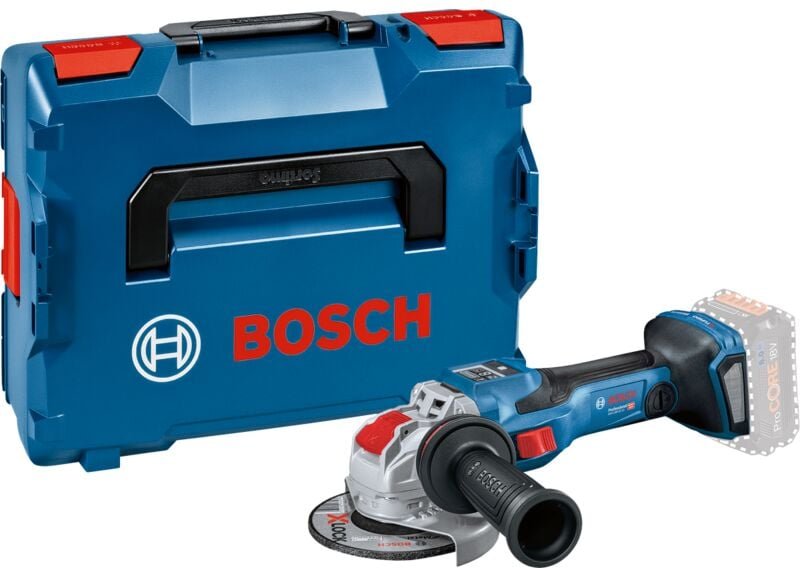 Bosch Akku-Winkelschleifer gwx 18V-15 sc biturbo mit x-lock ohne Akku ohne Lader
