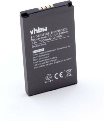 Vhbw - Akku kompatibel mit T-Mobile Navigate gps Navigation Navi (700mAh, 3,7V, Li-Ion)