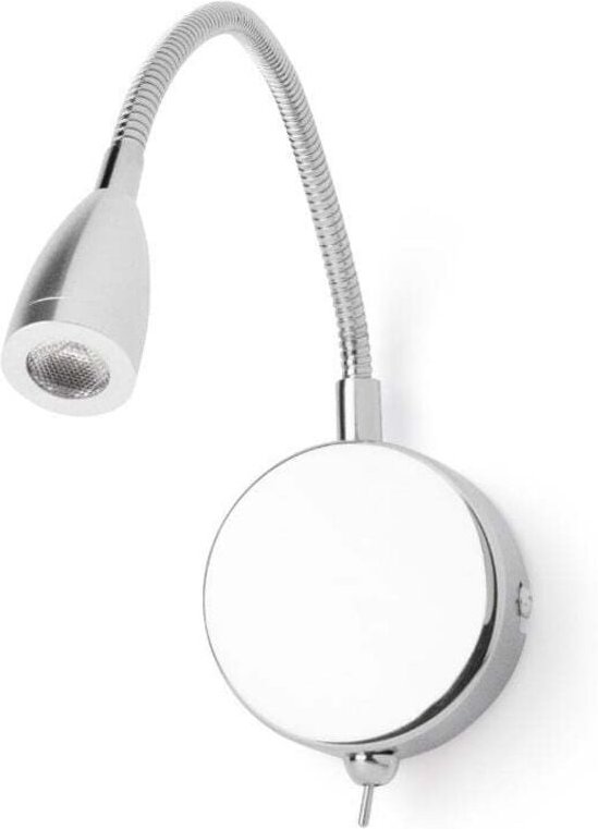 Thumbnail - Tocoa LED-Wandleselampe chrom