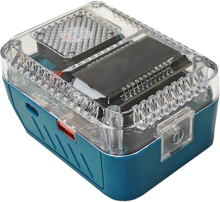 Digitalanzeige Lithium-Batterie-Adapter-Konverter für Ladegerät usb Typ-C Power Bank 138W